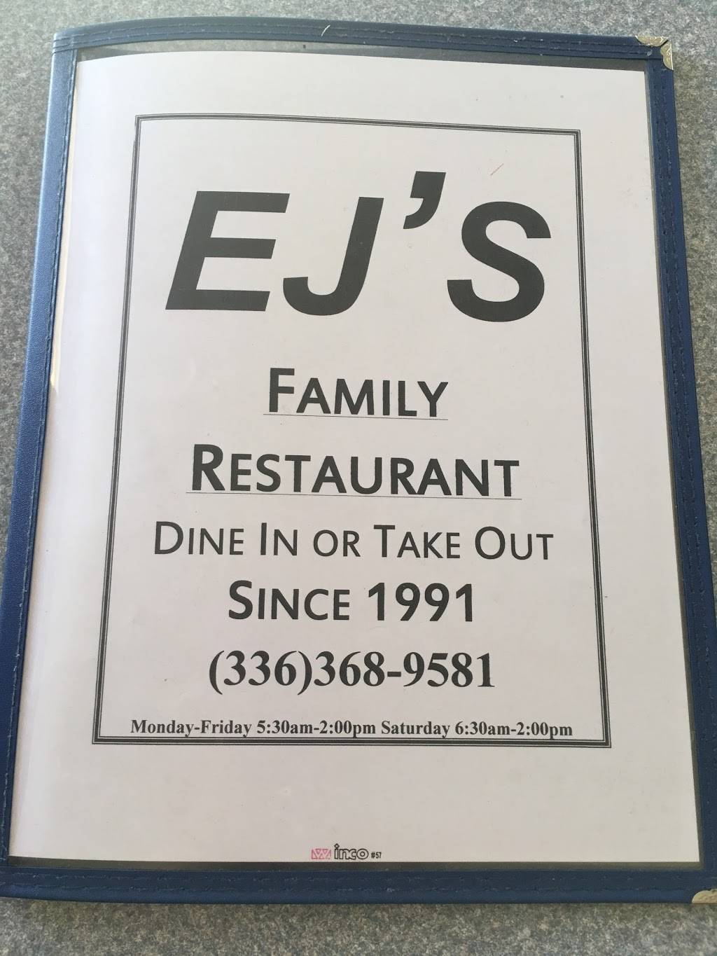 E Js Restaurant | restaurant | 1424 Perch Rd, Pinnacle, NC 27043, USA | 3363689581 OR +1 336-368-9581