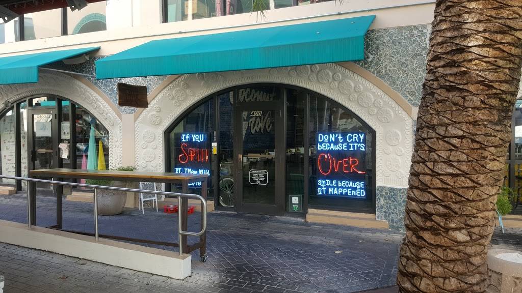 The Spillover | restaurant | 2911 Grand Ave #400d, Coconut Grove, FL 33133, USA | 3054565723 OR +1 305-456-5723