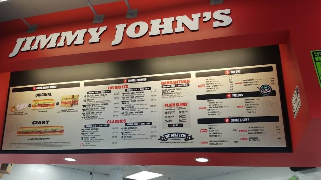 Jimmy Johns | meal delivery | 6025 Northfront Rd, Livermore, CA 94551, USA | 9259601370 OR +1 925-960-1370