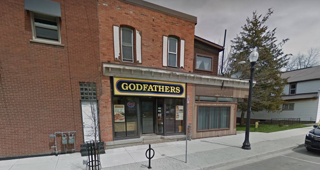 Godfathers Pizza - Cayuga | restaurant | 20 Talbot St W, Cayuga, ON N0A 1E0, Canada | 9057729000 OR +1 905-772-9000
