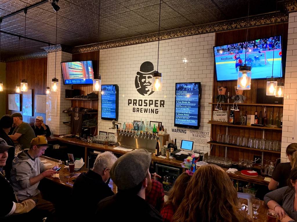 Prosper Brewing | restaurant | 72 Webster St, North Tonawanda, NY 14120, USA | 7165251582 OR +1 716-525-1582