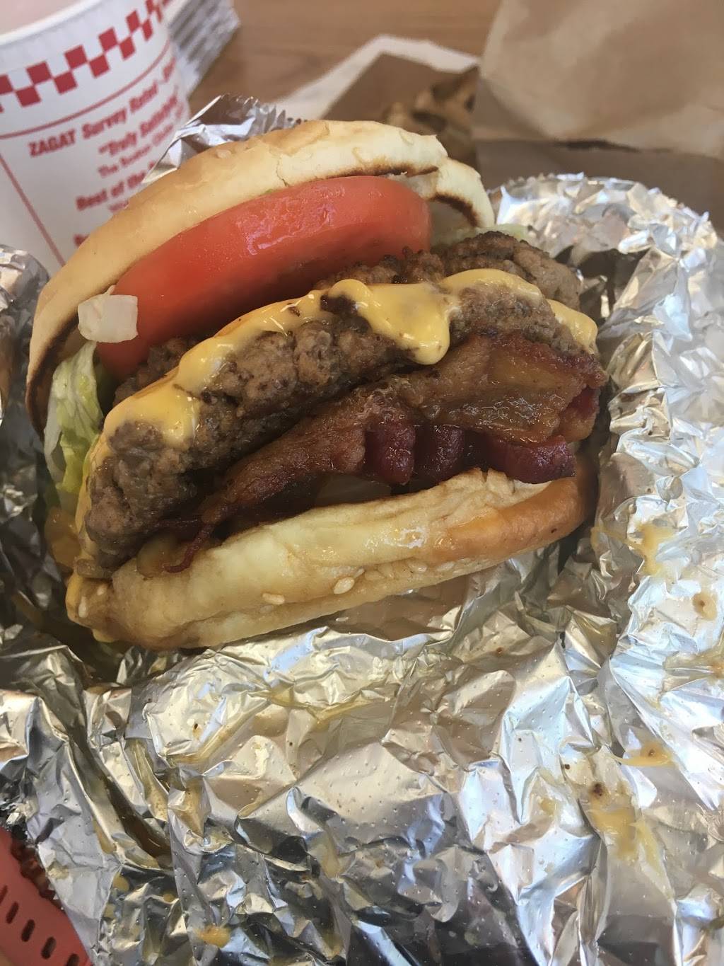 Five Guys | meal takeaway | 1250 Hancock St, Quincy, MA 02169, USA | 6174818635 OR +1 617-481-8635