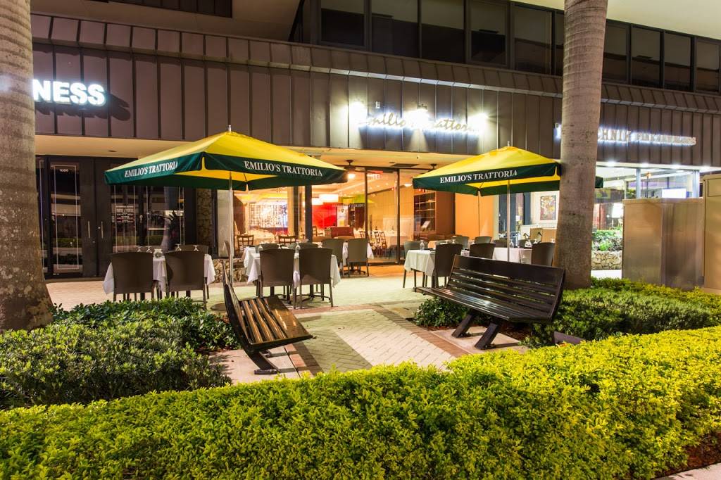 Emilios Trattoria | restaurant | 1088 Kane Concourse, Bay Harbor Islands, FL 33154, USA | 3058658989 OR +1 305-865-8989
