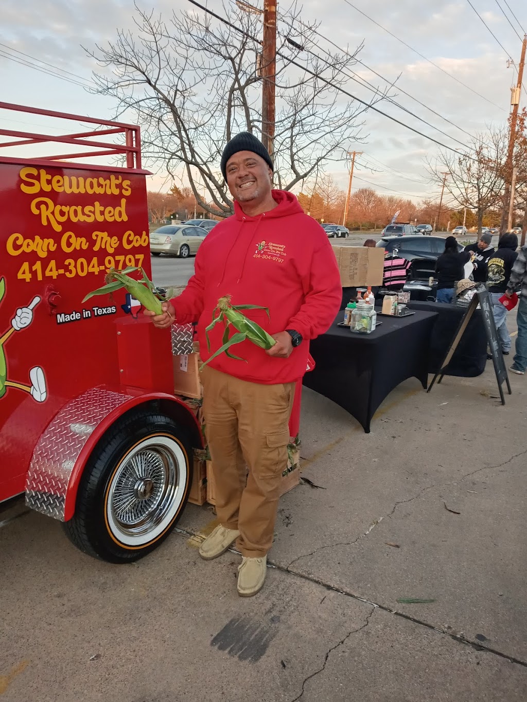 Stewarts Roasted Corn on the Cob | restaurant | 2233 N Prairie Creek Rd, Dallas, TX 75227, USA | 4143049797 OR +1 414-304-9797