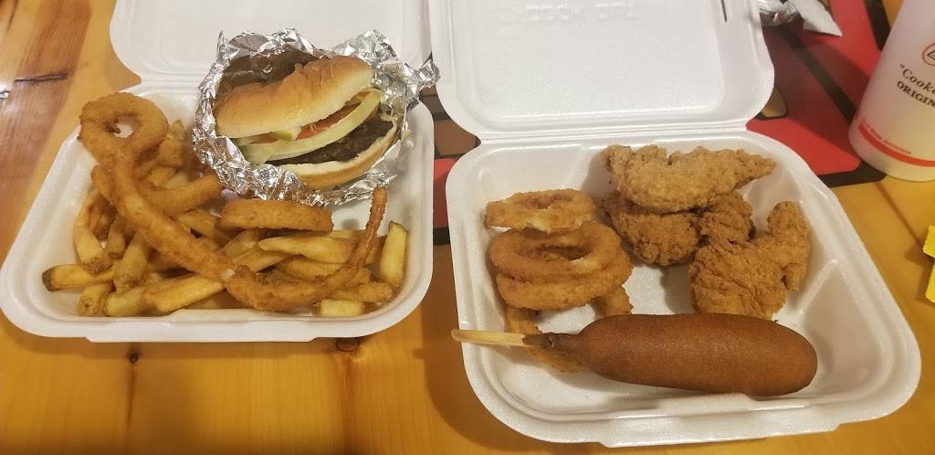 Cook Out | restaurant | 445 E Nelson St, Lexington, VA 24450, USA | 5404643106 OR +1 540-464-3106