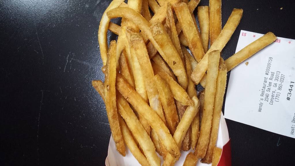 Wendys | restaurant | 2340 Salem Rd, Conyers, GA 30013, USA | 7708600337 OR +1 770-860-0337