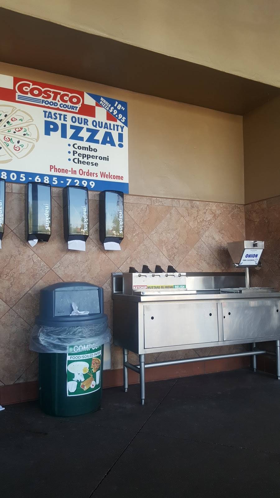 Costco Food Court | meal takeaway | 7095 Market Pl Dr, Goleta, CA 93117, USA | 8056857299 OR +1 805-685-7299