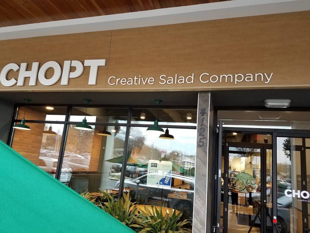 Chopt Creative Salad Co. | restaurant | 4125 Park Rd, Charlotte, NC 28209, USA | 9803219034 OR +1 980-321-9034