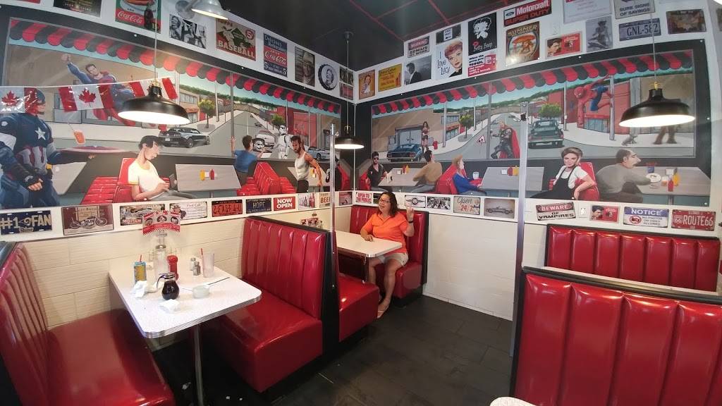 Wimpy’s Diner | restaurant | 60 Main St E, Grimsby, ON L3M 1N1, Canada | 9053097323 OR +1 905-309-7323