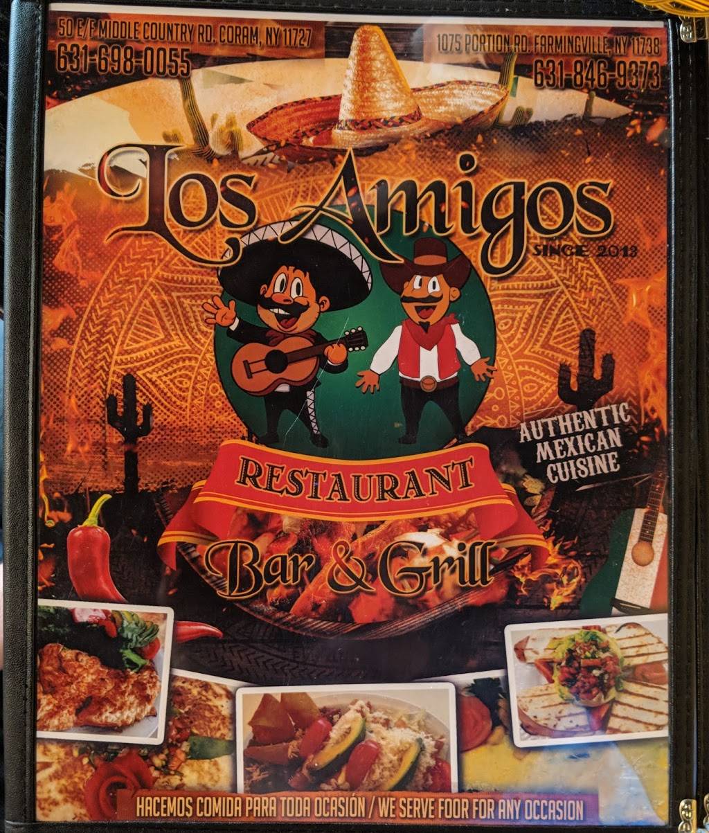 Los Amigos Restaurant | restaurant | 1075 Portion Rd #3, Farmingville, NY 11738, USA | 6318469373 OR +1 631-846-9373