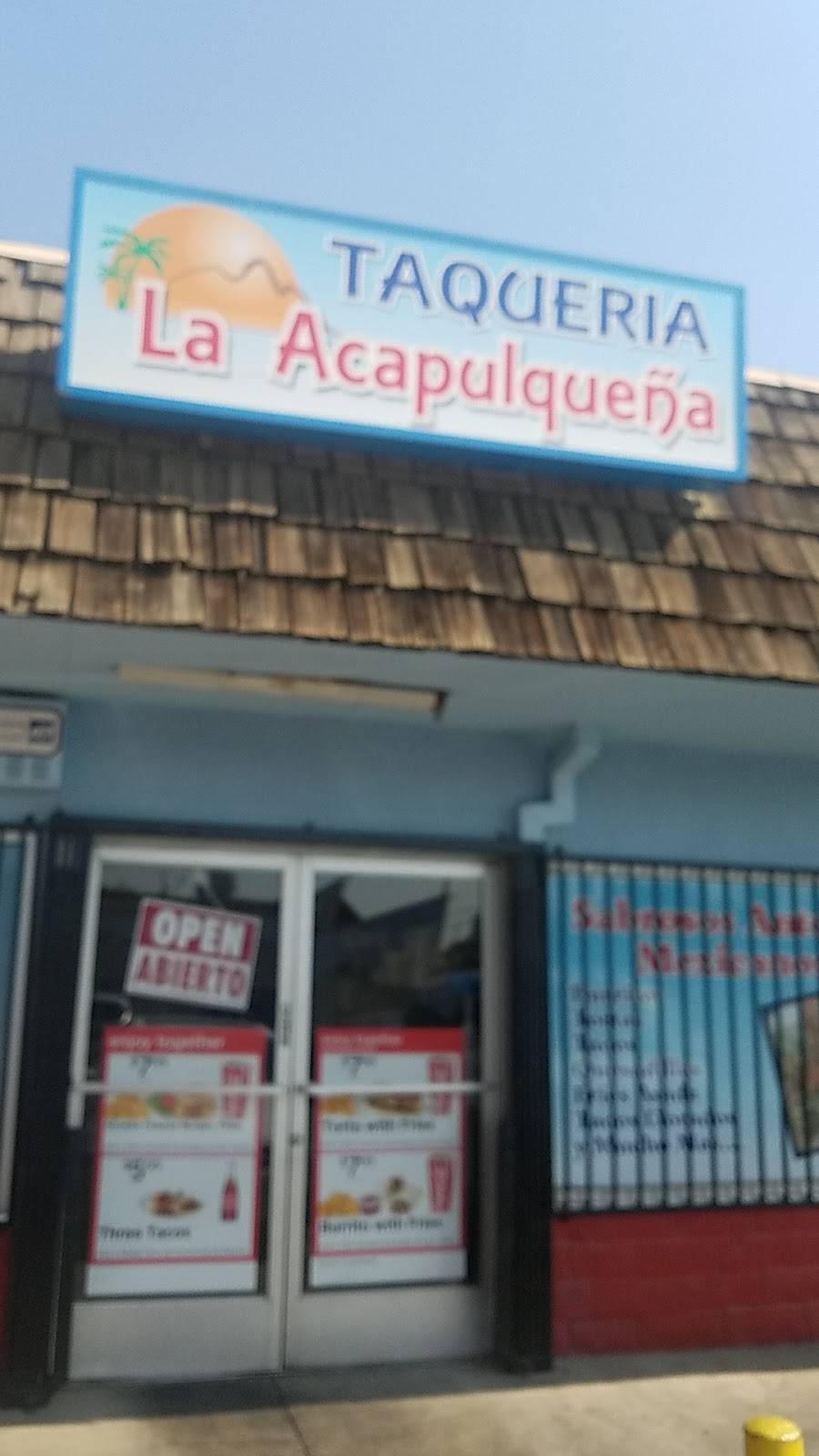 Taquería La Acapulqueña | restaurant | 2213 E Belmont Ave, Fresno, CA 93701, USA | 5597217346 OR +1 559-721-7346