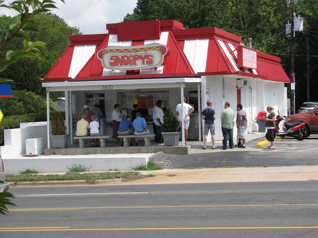Snoopys Hot Dogs & More | restaurant | 3600 Hillsborough St, Raleigh, NC 27607, USA | 9197559022 OR +1 919-755-9022