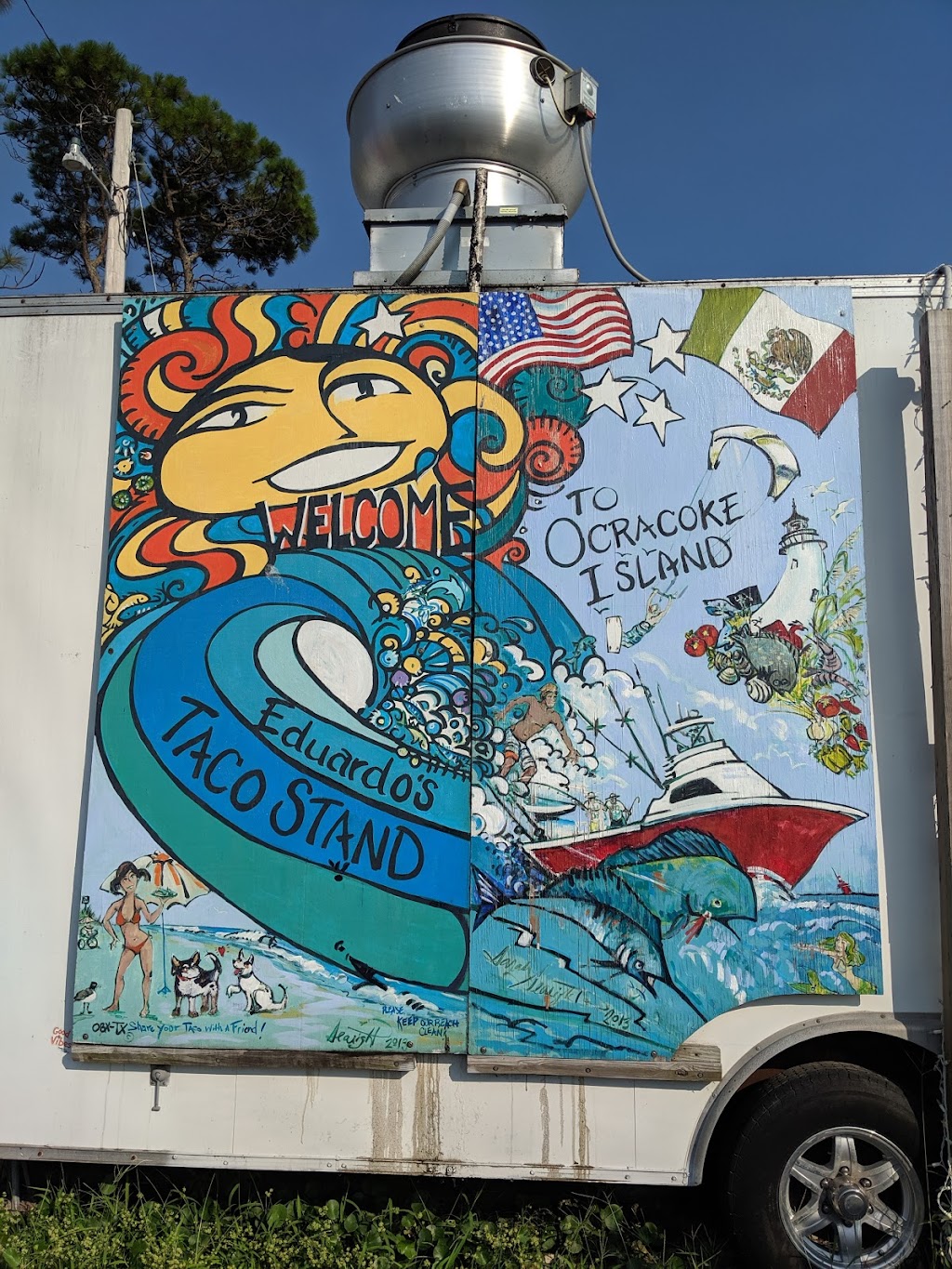 Eduardos Taco Stand | restaurant | 10 Lawton Ln, Ocracoke, NC 27960, USA | 2529280234 OR +1 252-928-0234