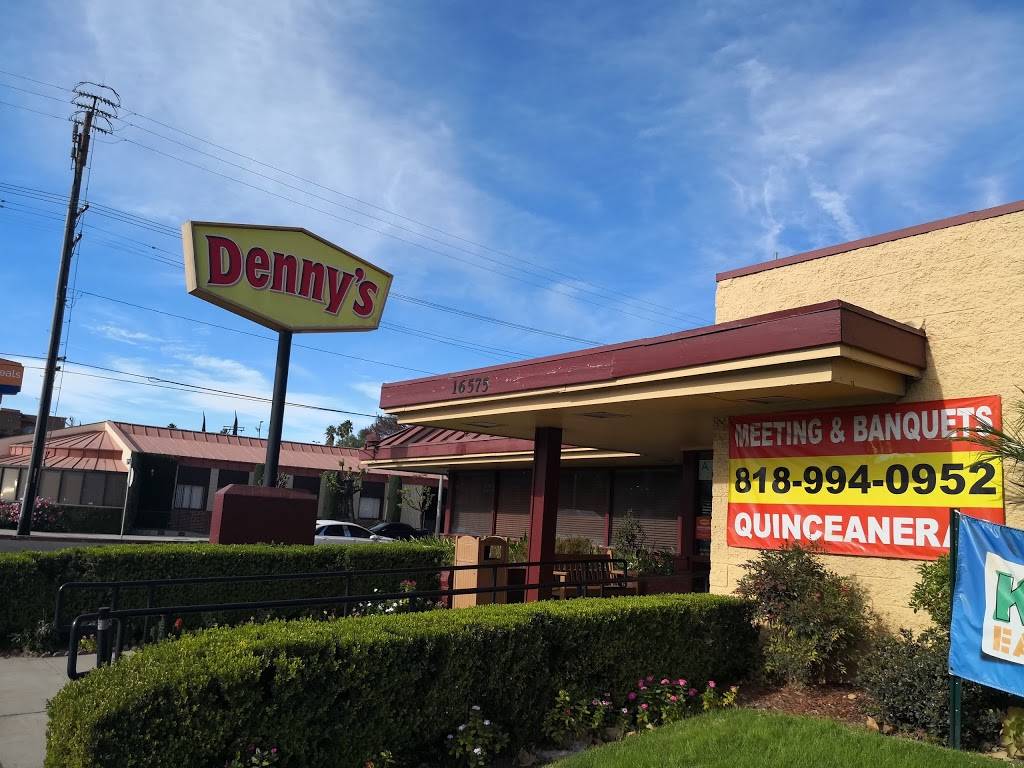 Dennys | restaurant | 16575 Sherman Way, Van Nuys, CA 91406, USA | 8189940952 OR +1 818-994-0952