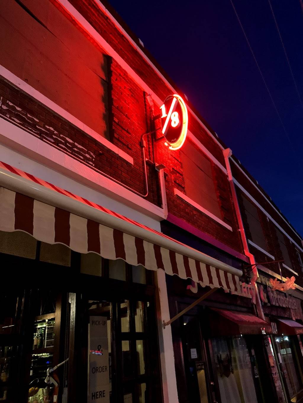 1/8 Pizza Pub | restaurant | 830 N Piedras St, El Paso, TX 79903, USA | 9153451814 OR +1 915-345-1814