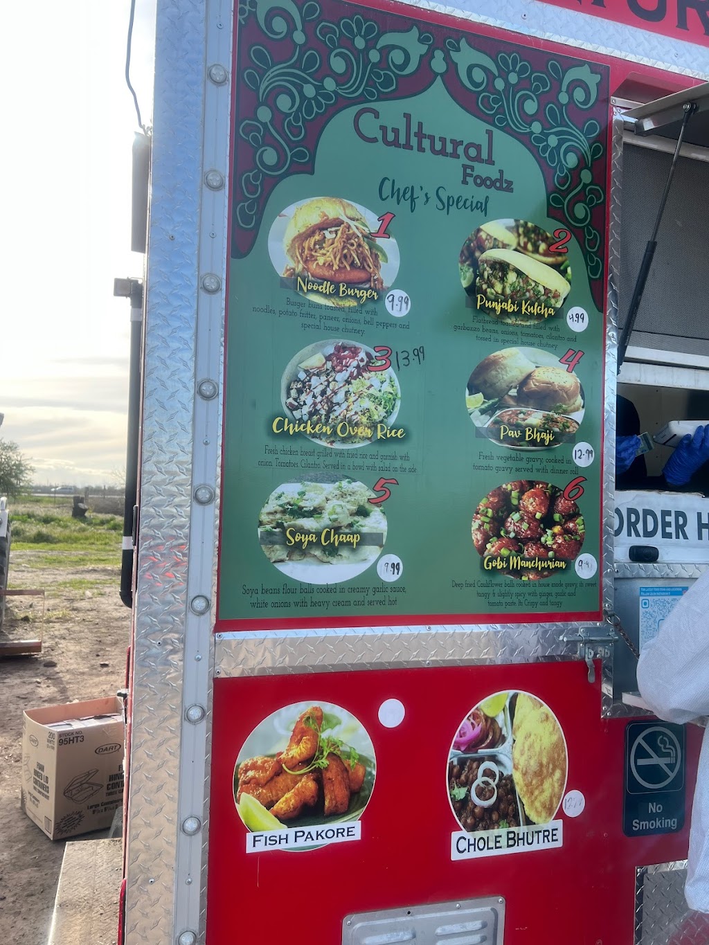 Cultural foodz Truck (Indian Food Truck) | restaurant | 8441 S El Dorado St, French Camp, CA 95231, USA | 2094140952 OR +1 209-414-0952