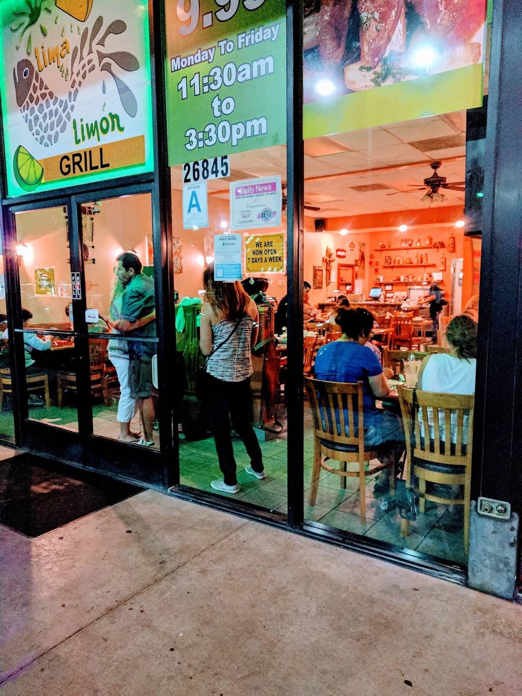 Lima Limon Peruvian Restaurant | restaurant | 26845 Bouquet Canyon Rd, Santa Clarita, CA 91350, USA | 6612976714 OR +1 661-297-6714