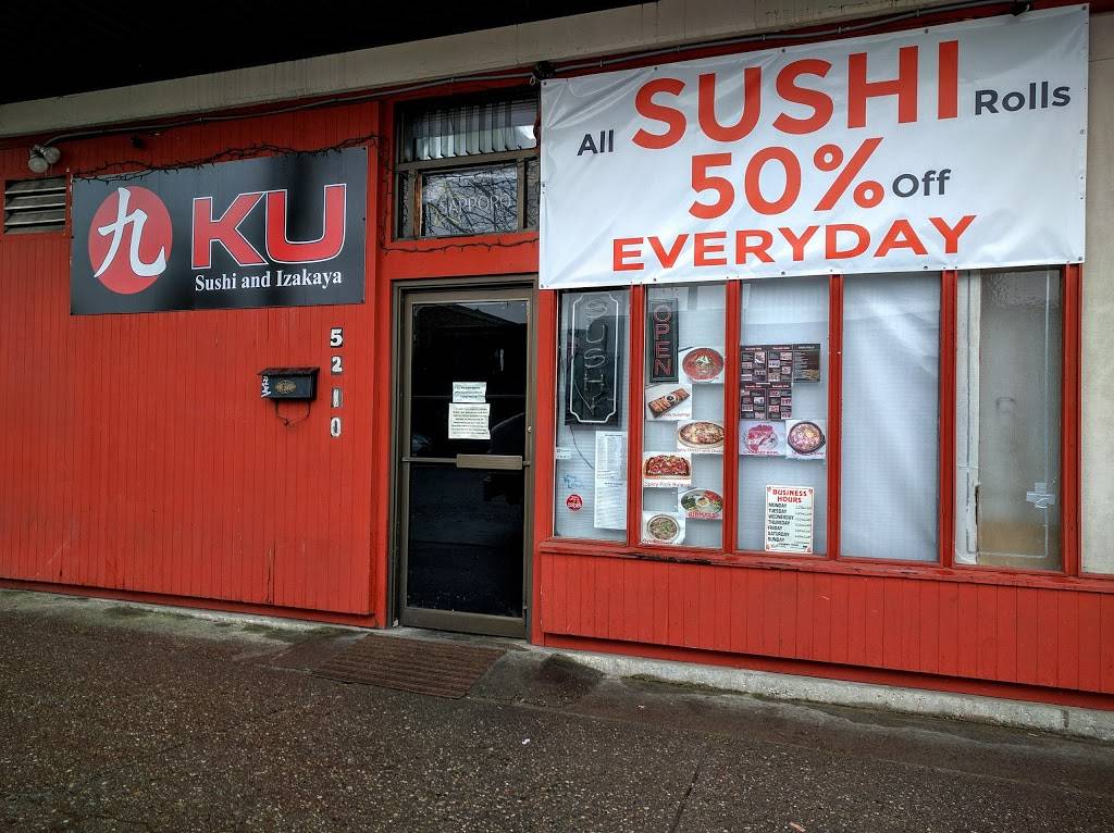 Ku Sushi and Izakaya | restaurant | 5210 The Ave, Seattle, WA 98105, USA | 2065246101 OR +1 206-524-6101