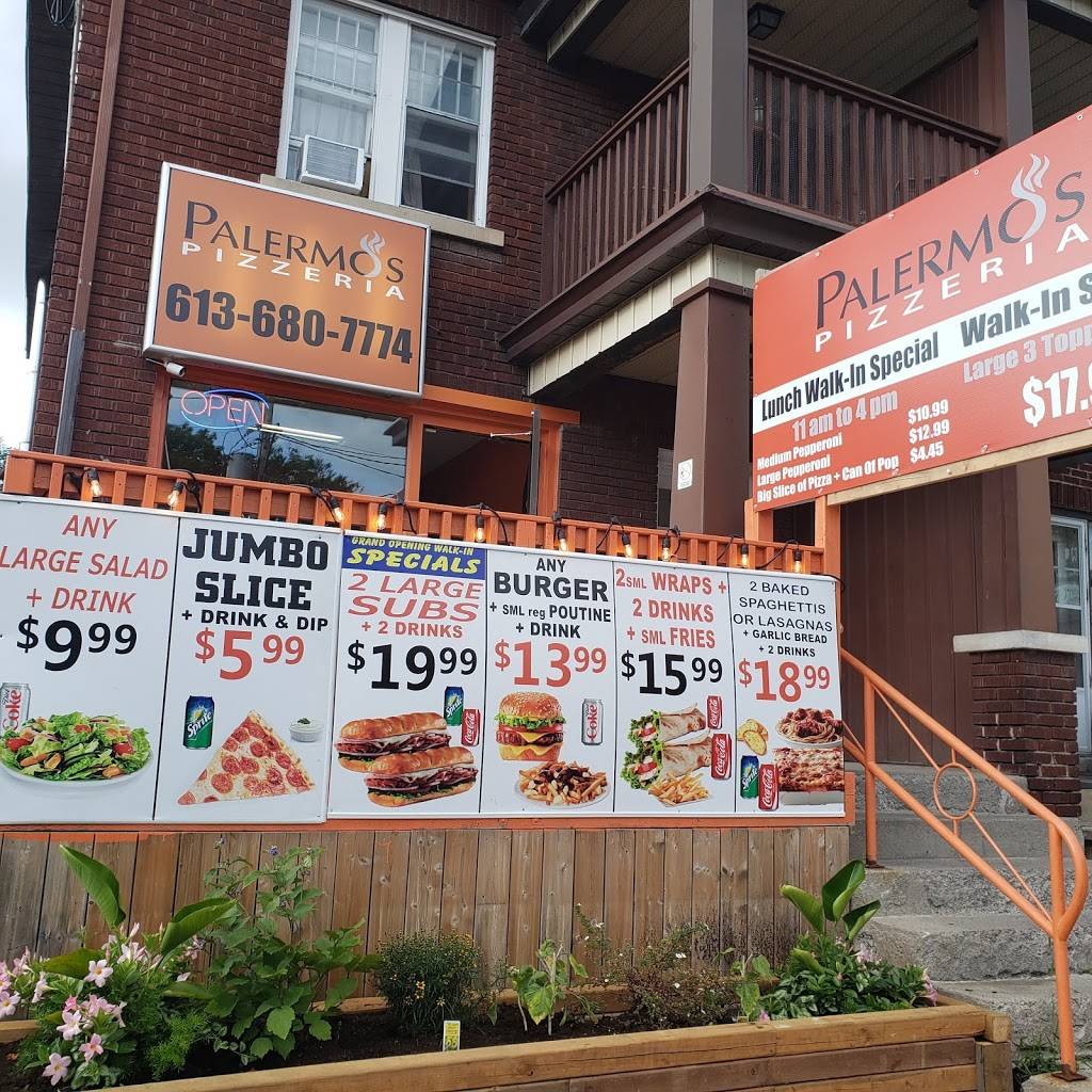 Palermos Pizza | restaurant | 569 Gladstone Ave, Ottawa, ON K1R 5P2, Canada | 6136807774 OR +1 613-680-7774