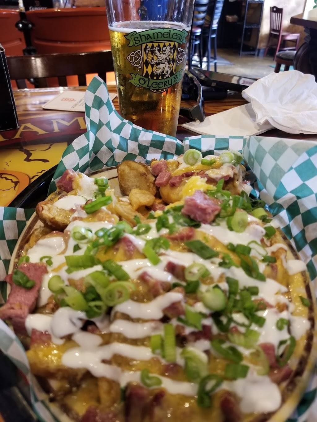 Shameless OLeerys | restaurant | 1701 California St #B, Redding, CA 96001, USA | 5302464765 OR +1 530-246-4765
