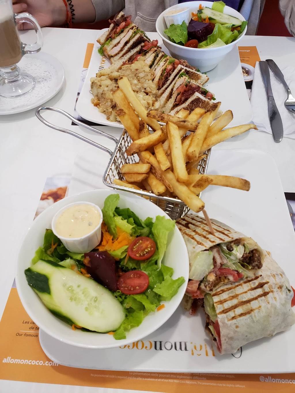 Allô Mon Coco | restaurant | 9197 Boulevard de lAcadie, Montréal, QC H4N 3K1, Canada | 5143816425 OR +1 514-381-6425