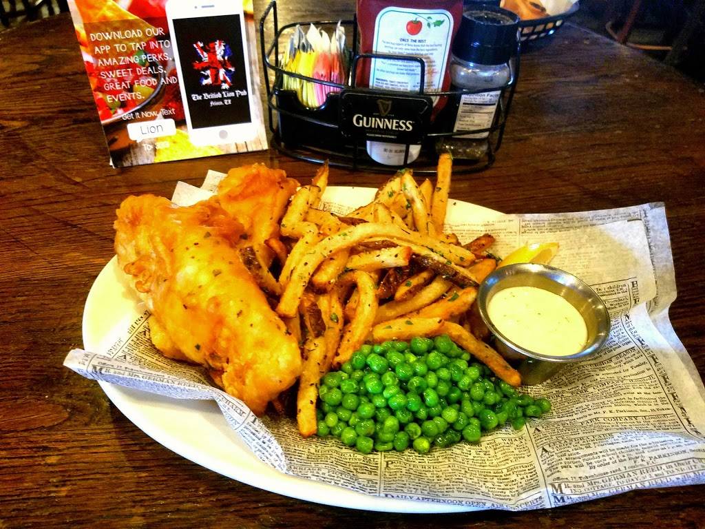 The British Lion Pub | restaurant | 5454 Main St #123, Frisco, TX 75033, USA | 2146185025 OR +1 214-618-5025