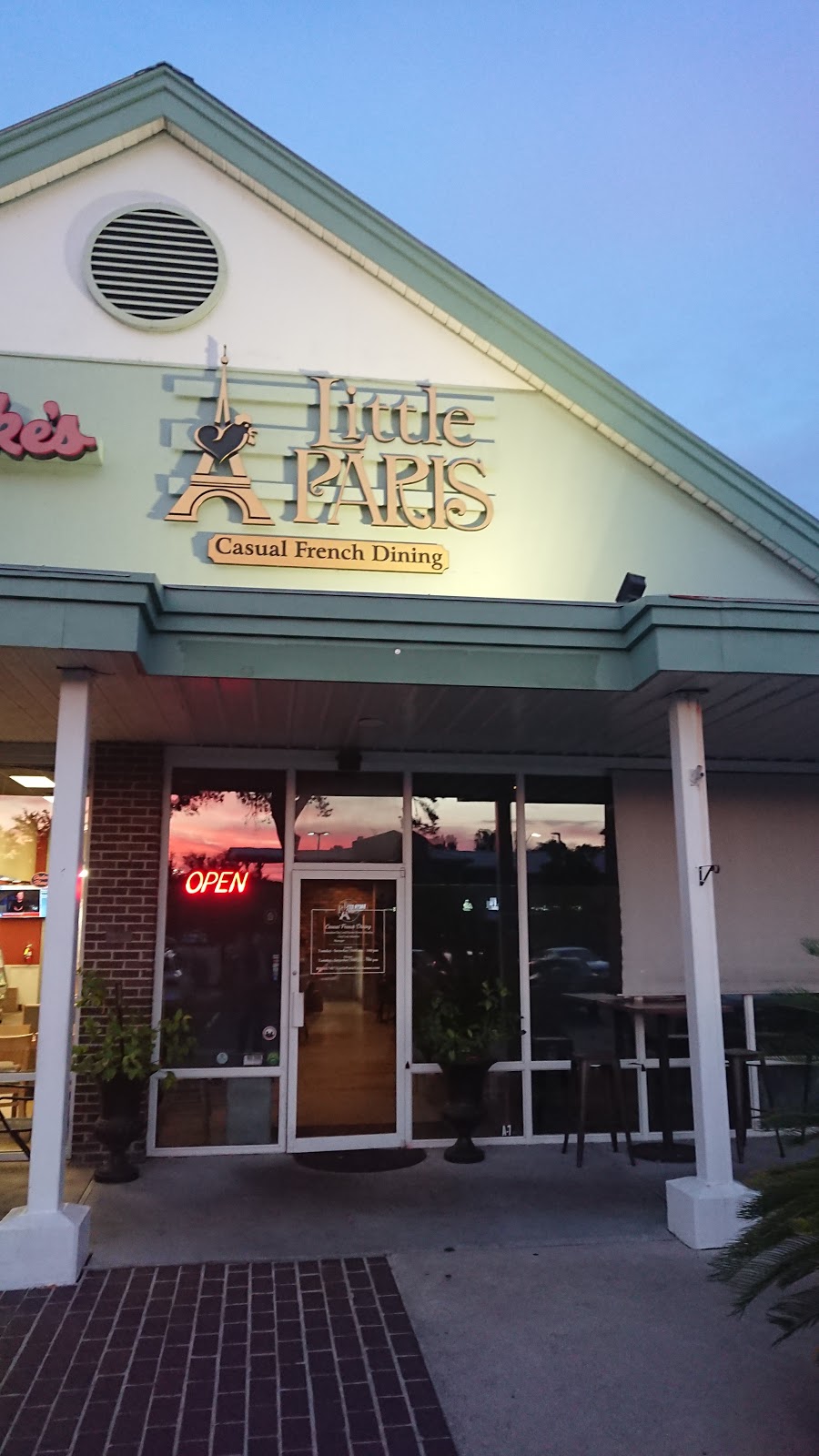 Little Paris Tallahassee | restaurant | 1355 Market St a7, Tallahassee, FL 32312, USA | 8507657457 OR +1 850-765-7457