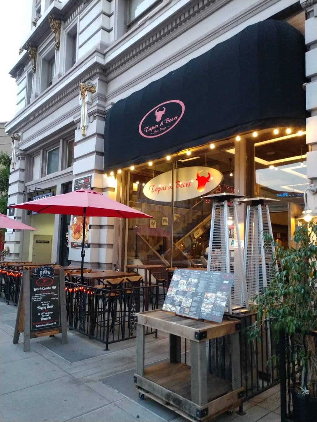 Tapas & Beers | restaurant | 926 Broadway Cir, San Diego, CA 92101, USA | 6195647255 OR +1 619-564-7255