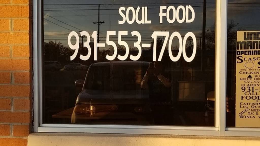 Seasoned Souls Soul Food | restaurant | 557 Dover Rd, Clarksville, TN 37042, USA | 9315531700 OR +1 931-553-1700