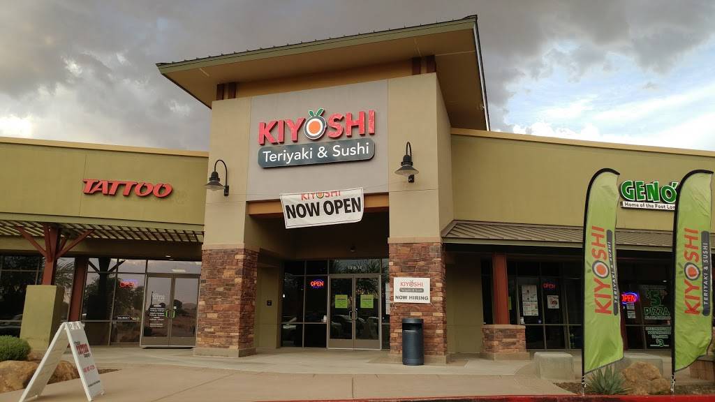 Kiyoshi Teriyaki & Sushi | restaurant | 2510 E Hunt Hwy, San Tan Valley, AZ 85143, USA | 4807503628 OR +1 480-750-3628