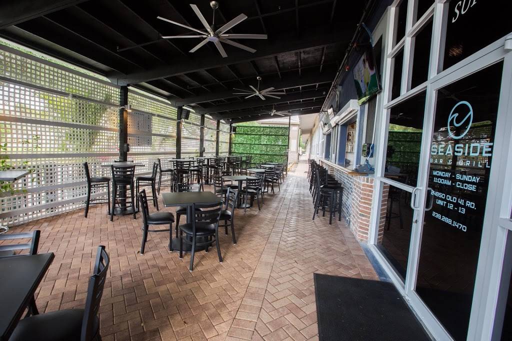 The Seaside Bar | restaurant | 24850 Old 41 Rd Unit 12, Bonita Springs, FL 34135, USA | 2392881470 OR +1 239-288-1470