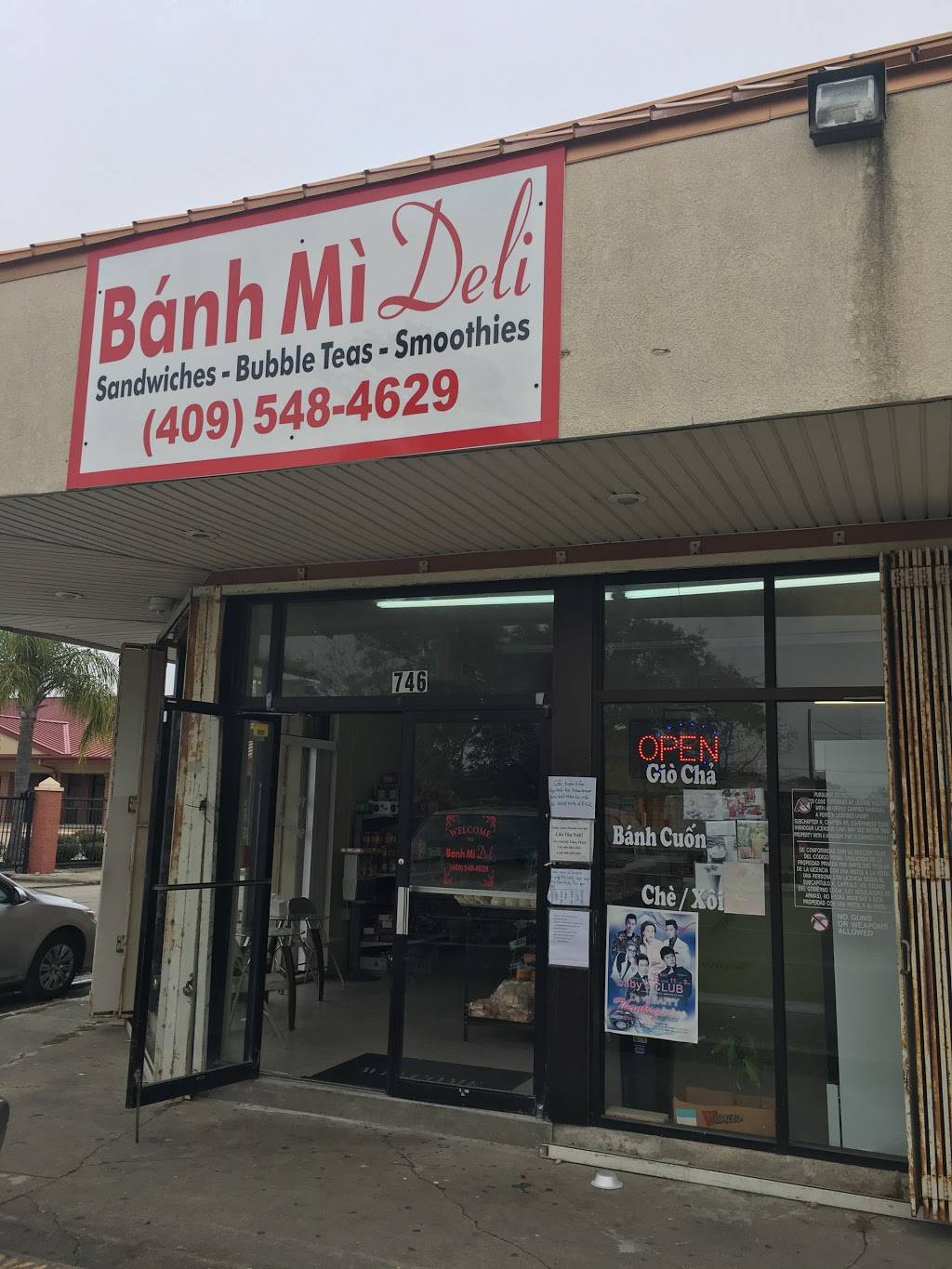 Banh Mi Deli | restaurant | 746 9th Ave, Port Arthur, TX 77642, USA | 4095484629 OR +1 409-548-4629