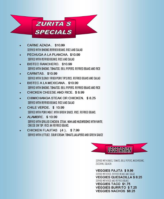 Zuritas Tacos | restaurant | 7020 US-64, Oakland, TN 38060, USA | 9014661071 OR +1 901-466-1071