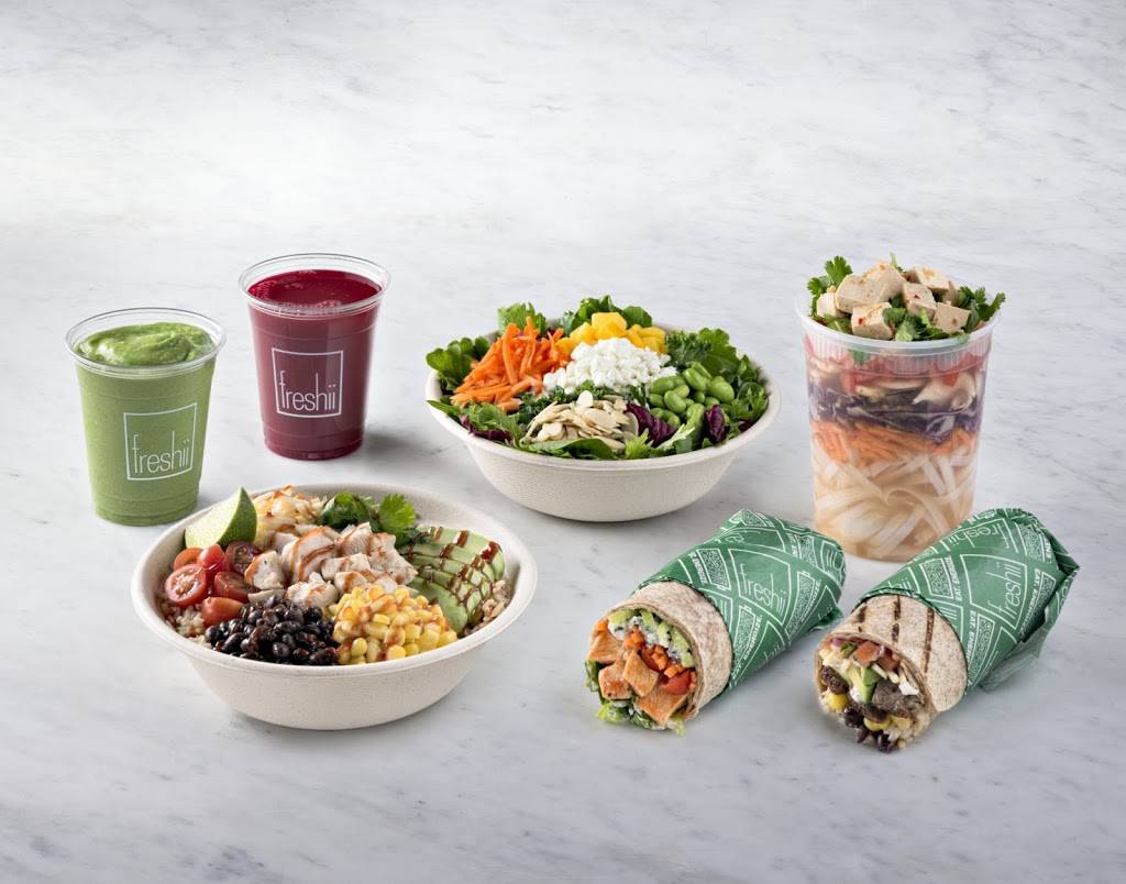 Freshii Erin Mills | restaurant | 5100 Erin Mills Pkwy, Mississauga, ON L5M 4Z5, Canada | 9059976001 OR +1 905-997-6001