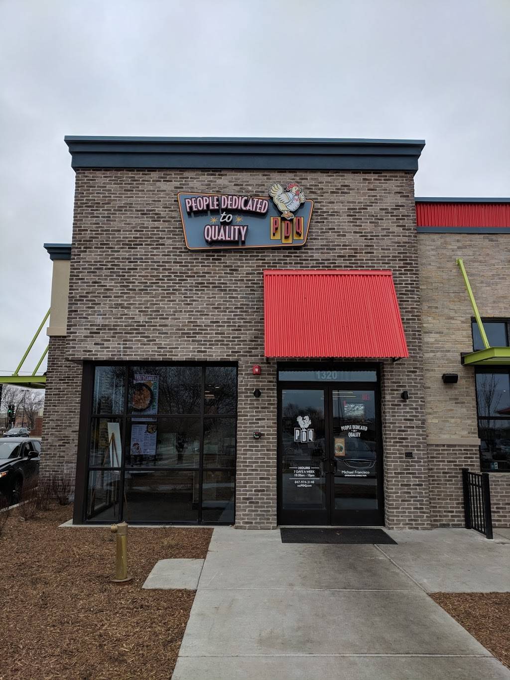 PDQ Restaurant | restaurant | 1320 N Meacham Rd, Schaumburg, IL 60173, USA | 8479473148 OR +1 847-947-3148
