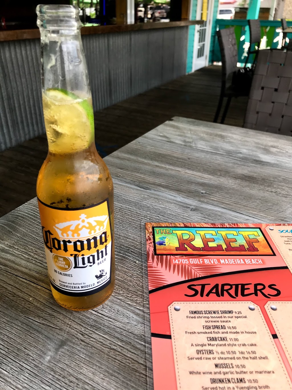 The Reef | restaurant | 14701 Gulf Blvd, Madeira Beach, FL 33708, USA | 7279543402 OR +1 727-954-3402