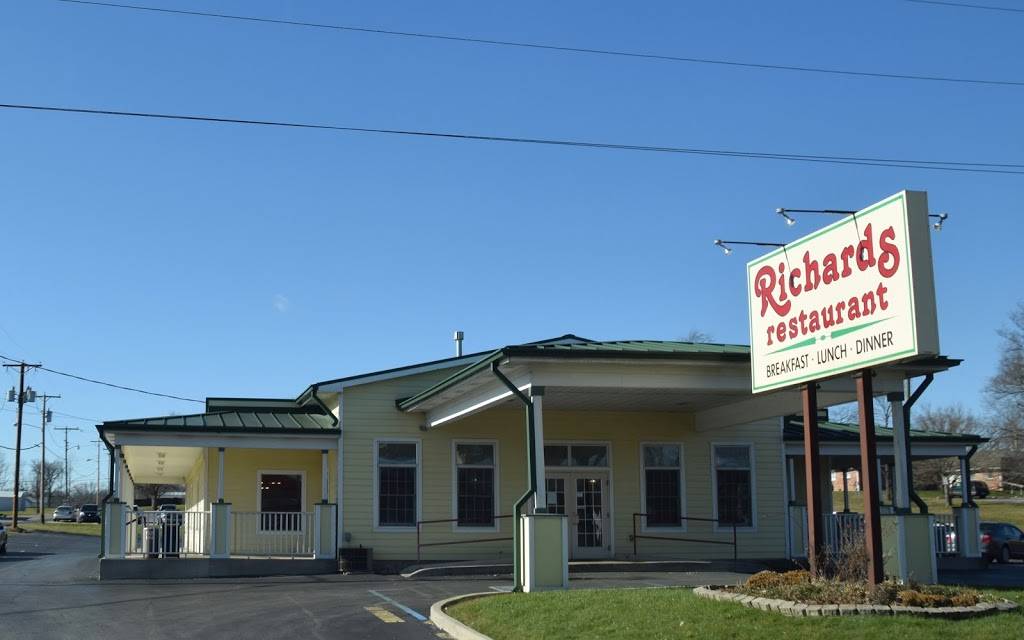 Richards Restaurant | restaurant | 820 S Walnut St, Hartford City, IN 47348, USA | 7653485126 OR +1 765-348-5126