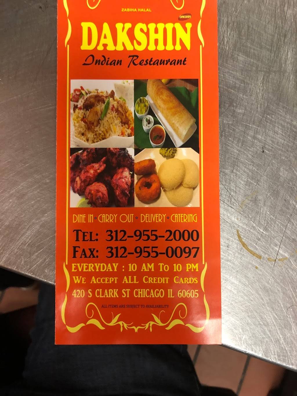 DAKSHIN Chicago Southloop | restaurant | 420 S Clark St, Chicago, IL 60605, USA | 3129552000 OR +1 312-955-2000