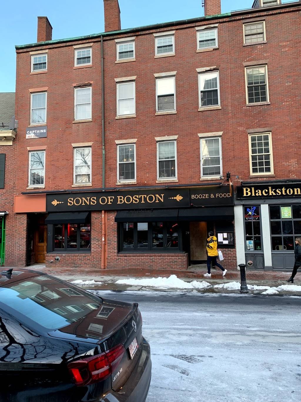 Sons of Boston | restaurant | 19 Union St, Boston, MA 02108, USA | 8573173815 OR +1 857-317-3815