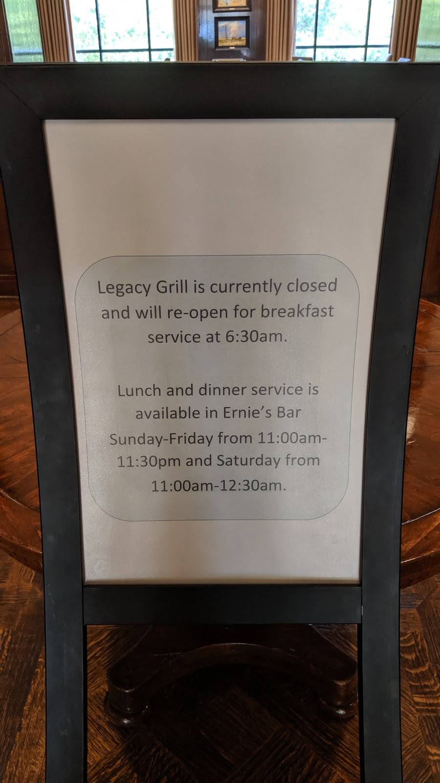 Legacy Grill | restaurant | 1549 Legacy Dr, Frisco, TX 75034, USA | 9726688000 OR +1 972-668-8000