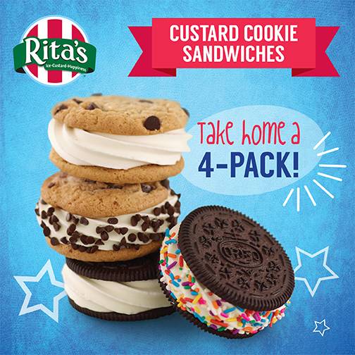 Ritas Italian Ice & Frozen Custard | restaurant | 2303 Woodbridge Ave, Edison, NJ 08817, USA | 7327770088 OR +1 732-777-0088