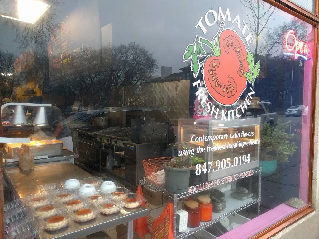 Tomate Fresh Kitchen | restaurant | 914 Noyes St, Evanston, IL 60201, USA | 8479050194 OR +1 847-905-0194