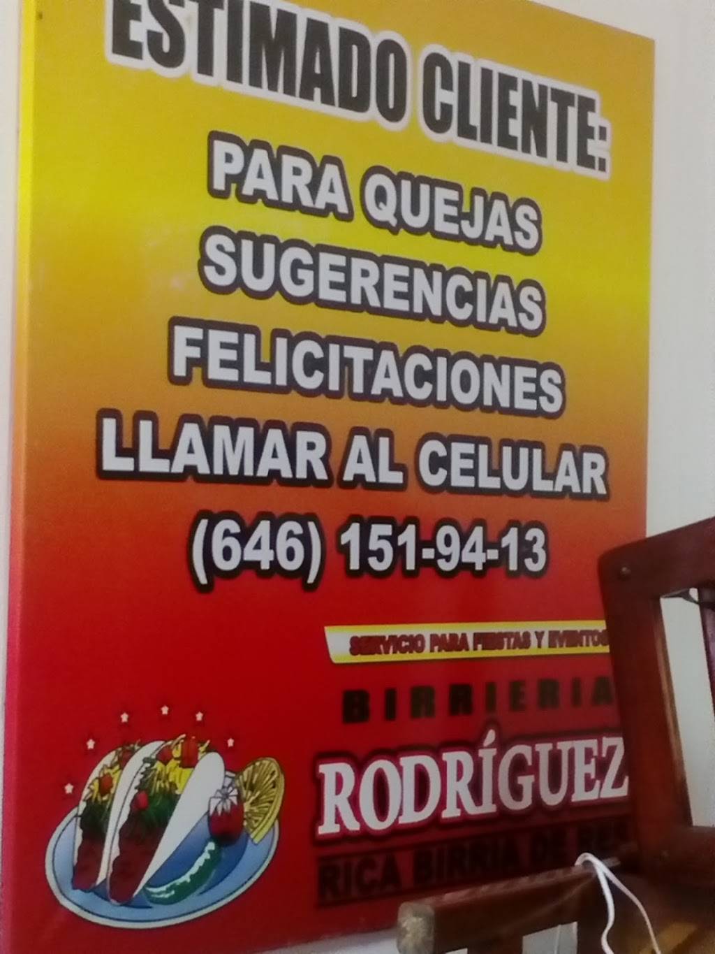 Birriería Rodriguez | restaurant | Carlos Pacheco 6, 22898 Ensenada, B.C., Mexico | 016461207252 OR +52 646 120 7252