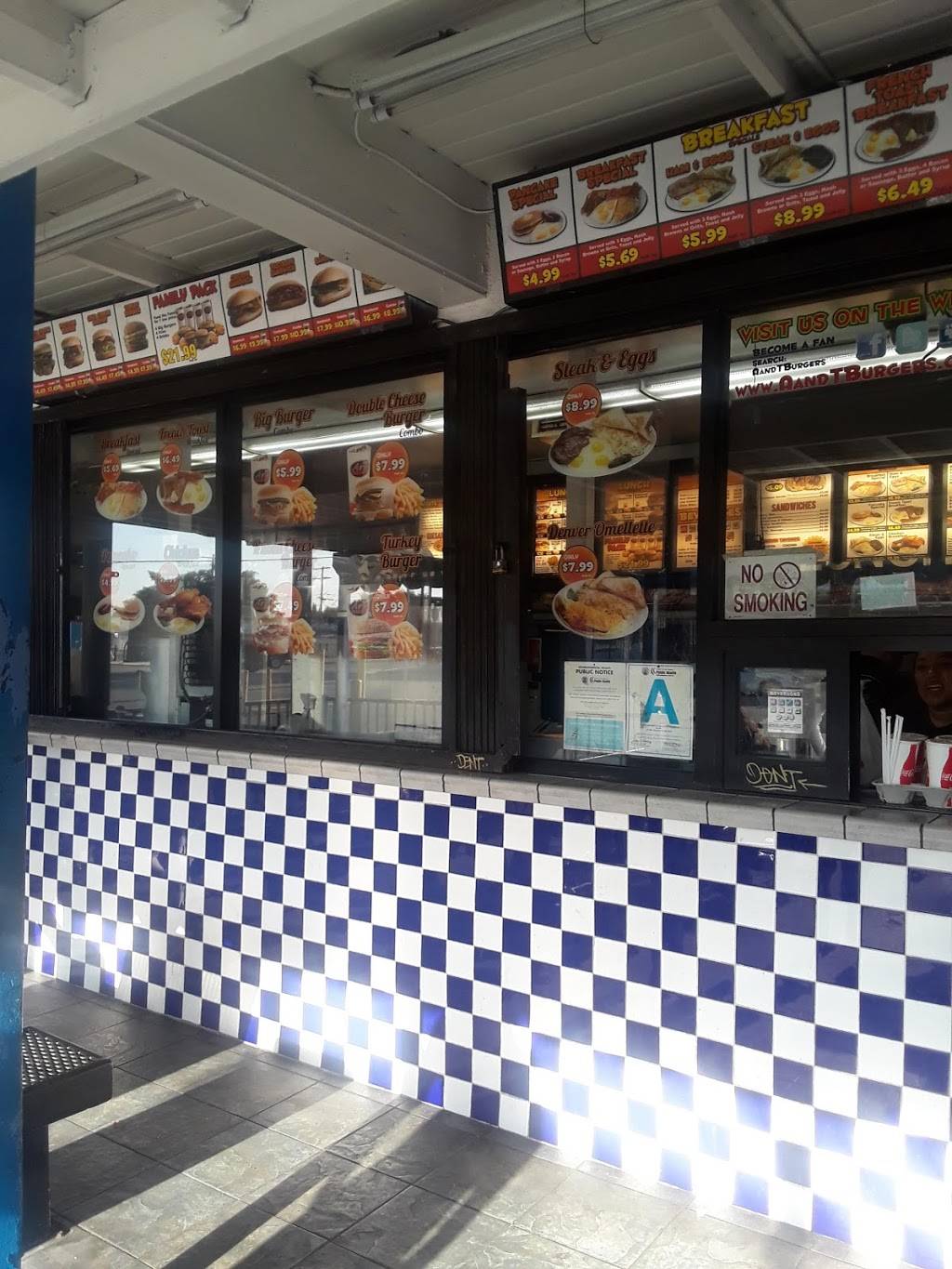 A&T Burgers #2 | restaurant | 9401 S Avalon Blvd, Los Angeles, CA 90003, USA | 3237540709 OR +1 323-754-0709