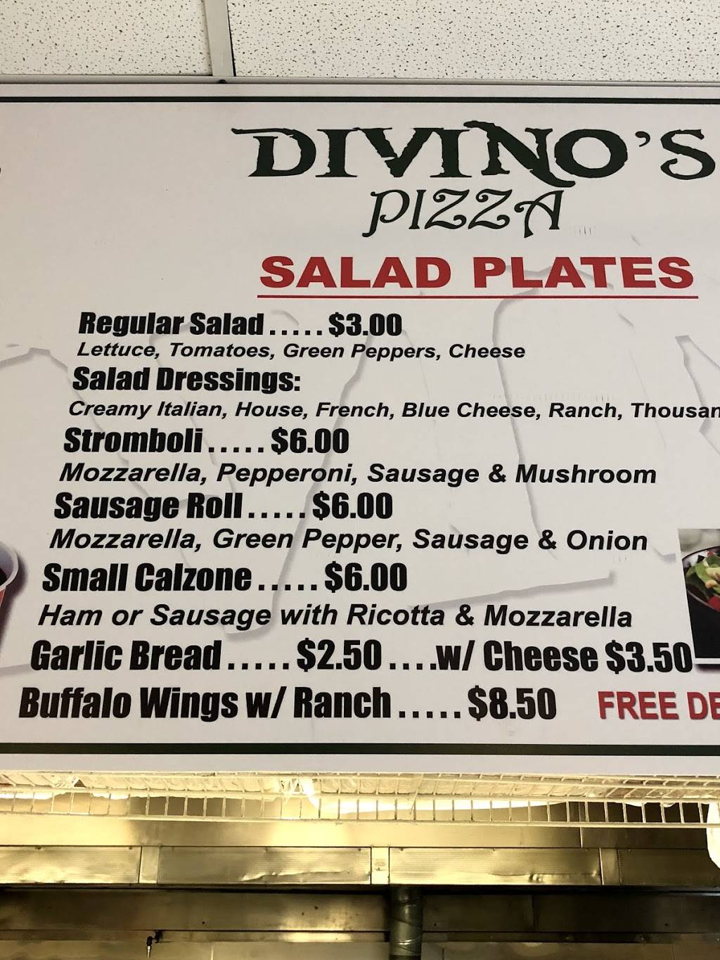 Divinos Pizza | restaurant | 708 S Peak St, Dallas, TX 75246, USA | 2148281772 OR +1 214-828-1772
