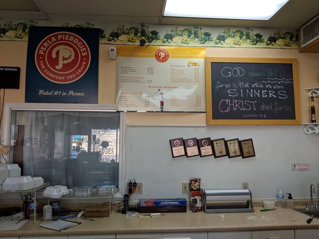 Perla Pierogies LLC. | restaurant | 5380 State Rd, Cleveland, OH 44134, USA | 2167419222 OR +1 216-741-9222