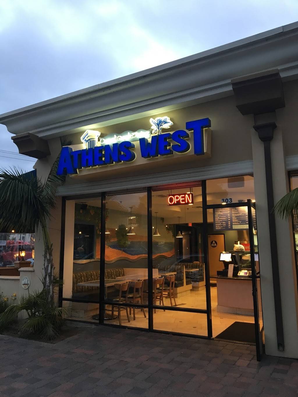 Athens West | restaurant | 303 Main St, Seal Beach, CA 90740, USA | 5624316500 OR +1 562-431-6500