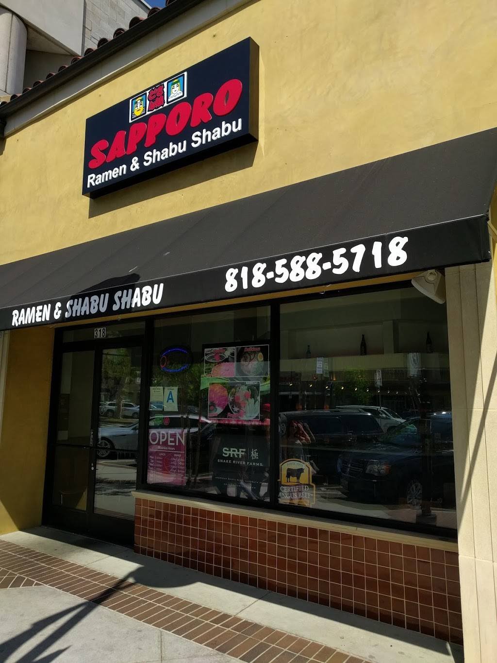 Sapporo Ramen & Shabu Shabu | restaurant | 318 N Brand Blvd, Glendale, CA 91203, USA | 8185885718 OR +1 818-588-5718