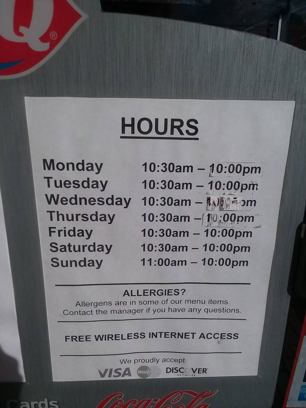 Dairy Queen | restaurant | 622 N Main St, Cedartown, GA 30125, USA | 7707486078 OR +1 770-748-6078