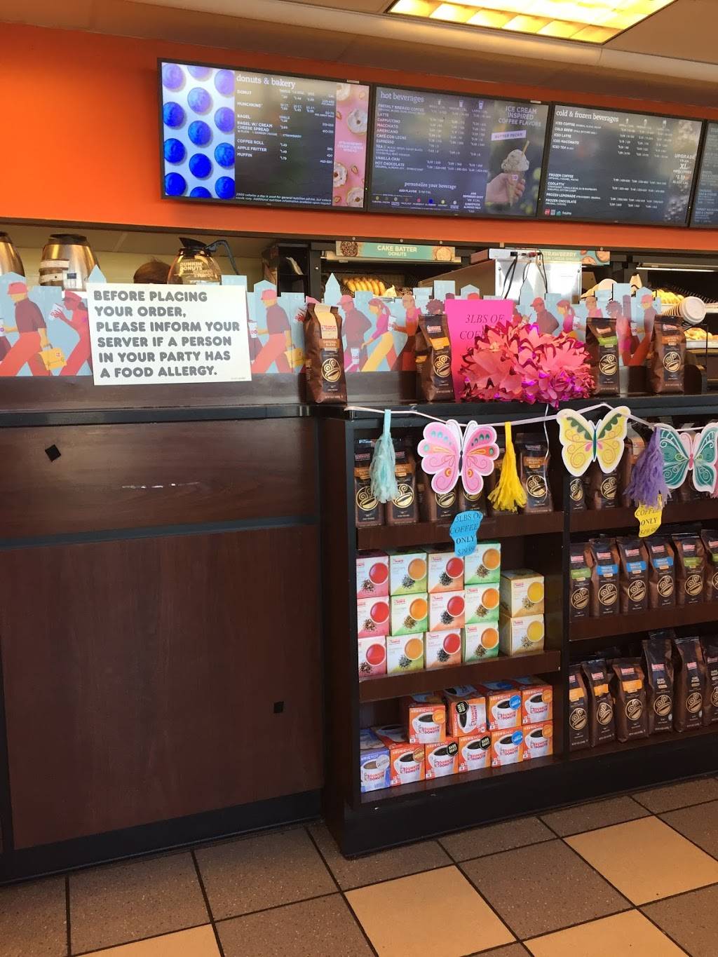 Dunkin | bakery | 5810 N Atlantic Ave, Cocoa Beach, FL 32931, USA | 3217840426 OR +1 321-784-0426